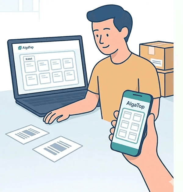 Склейка накладных в AlgaTop